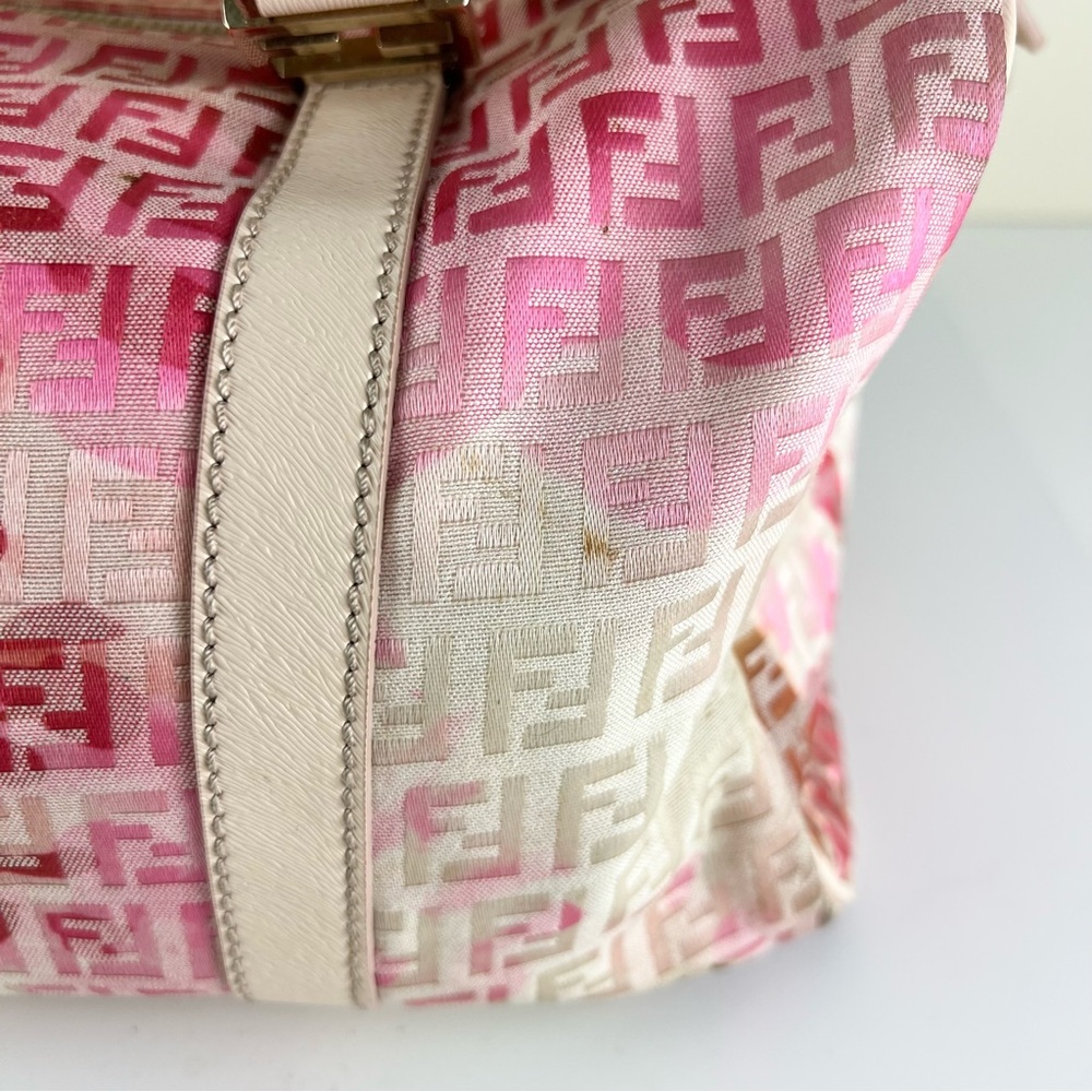 FENDI ROSE CANVAS BAG - Picture 8 of 12